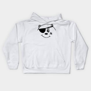 Panda's pirate party! Kids Hoodie